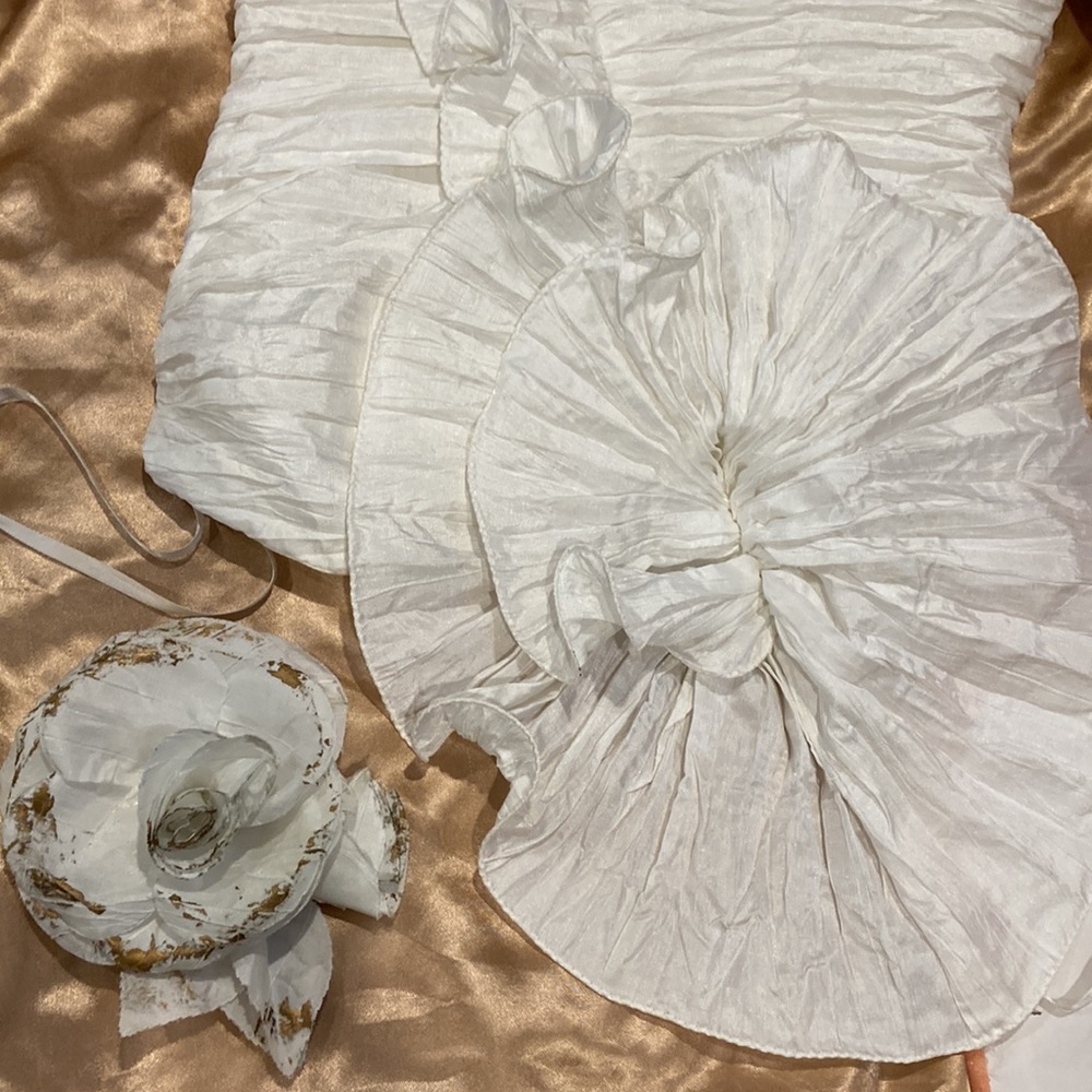 BB COLLECTIONS white dress wedding - Picture 11 of 11
